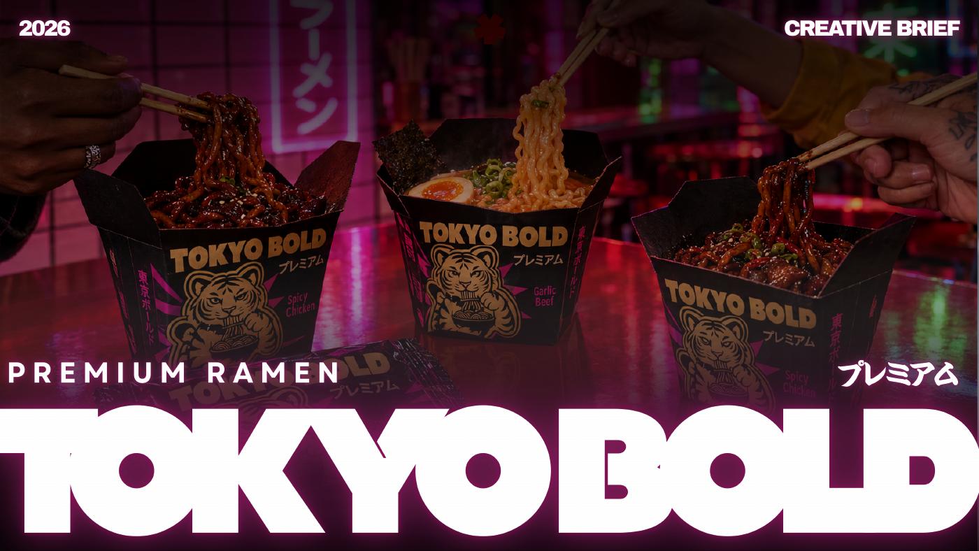 TOKYO BOLD campaign cover