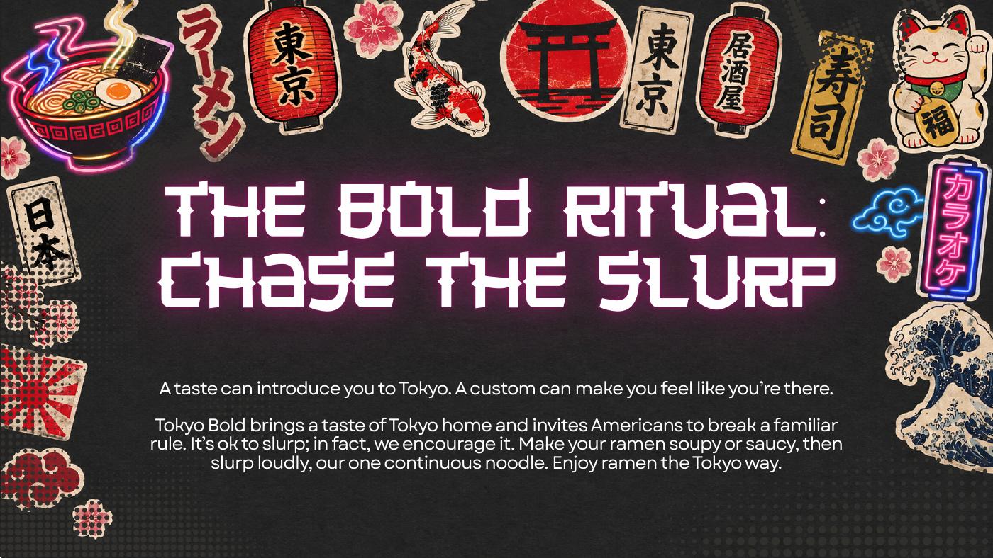 TOKYO BOLD campaign visual