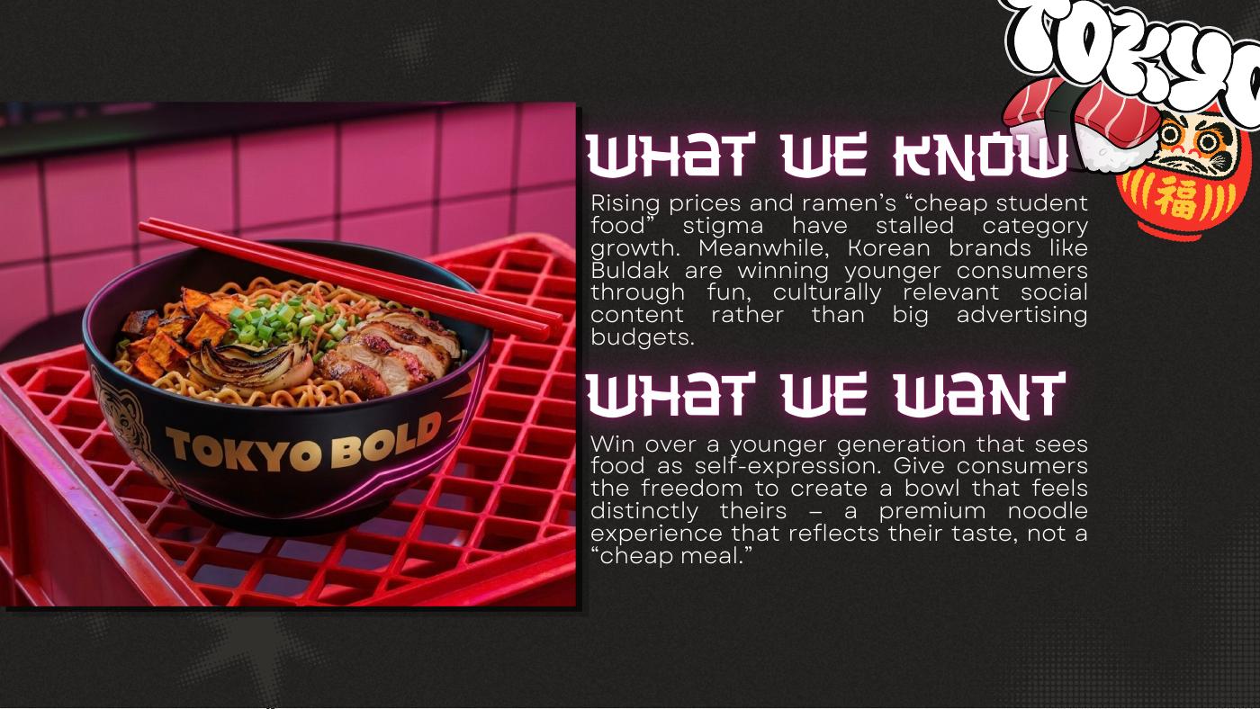 TOKYO BOLD campaign visual